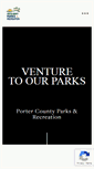 Mobile Screenshot of portercountyparks.org